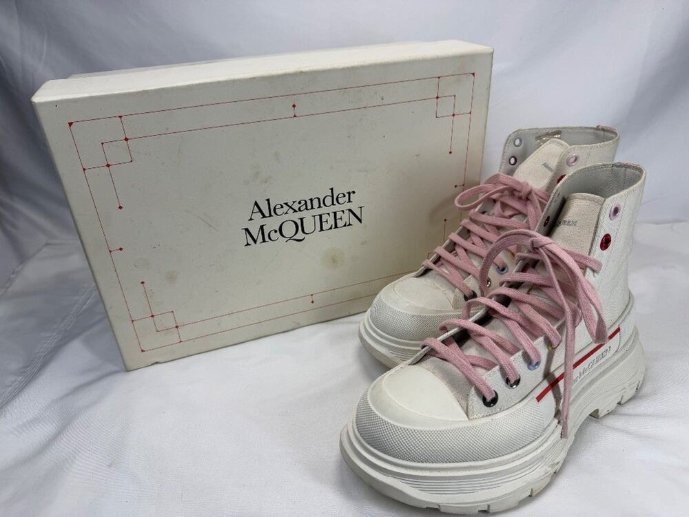 Alexander McQueen Tread Slick Boots US 8.5 SPB-MS 359802